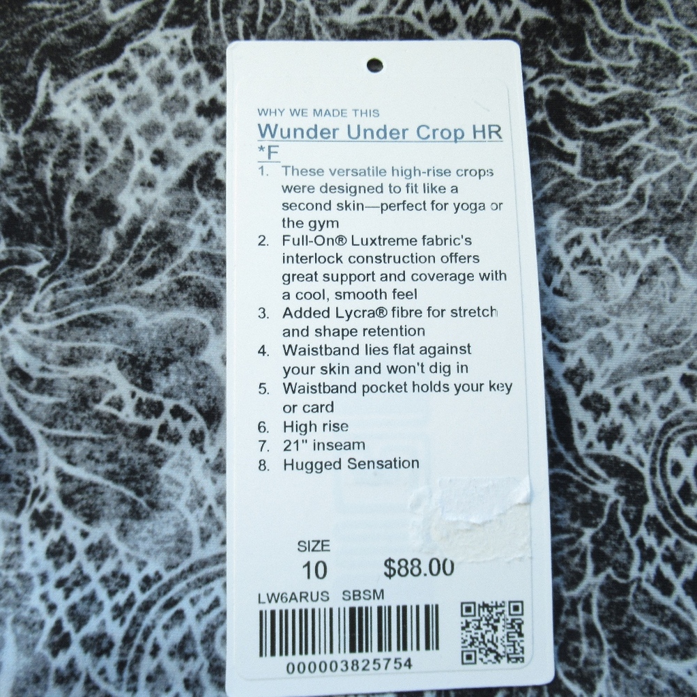 *SOLD* Lululemon Wunder Under High Rise Luxtreme - Picture 6 of 6